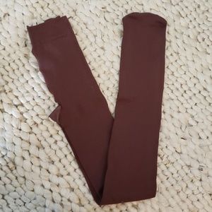 American Apparel Accessories - American Apparel Burgundy Tights American Apparel Accessories - American Apparel Burgundy Tights